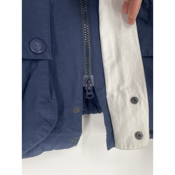 Vintage NAUTICA PERFORMANCE Embroidered Spell Out Sailing Jacket Coat Size XL - Picture 10 of 16
